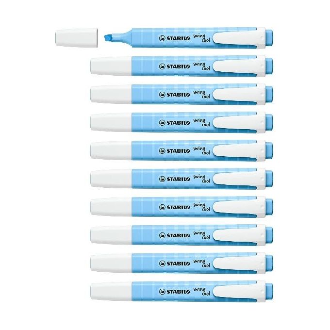 Stabilo Confezione 10 Swing Pastel Breezy Blue