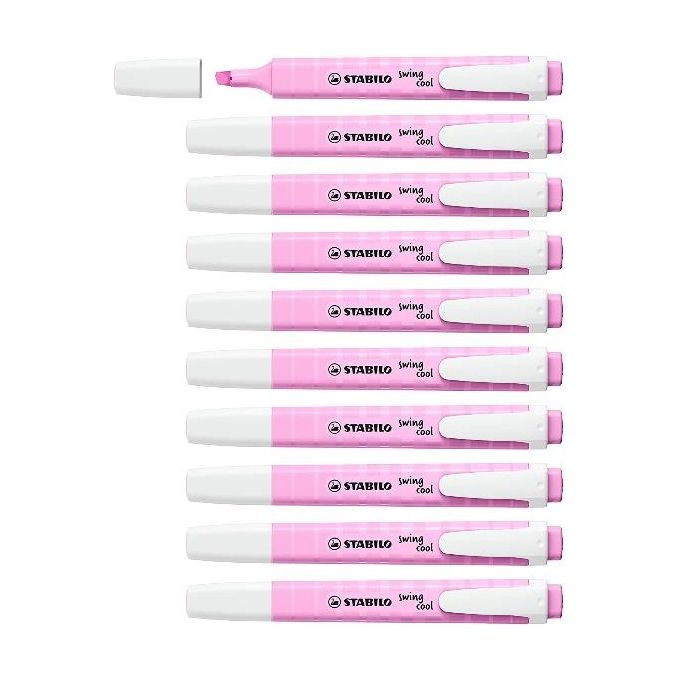 Stabilo Confezione 10 Swing Pastel Froz Fucsia