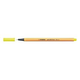 STabilo confezione 10Pz Fineliner Point 88 Giallo neon