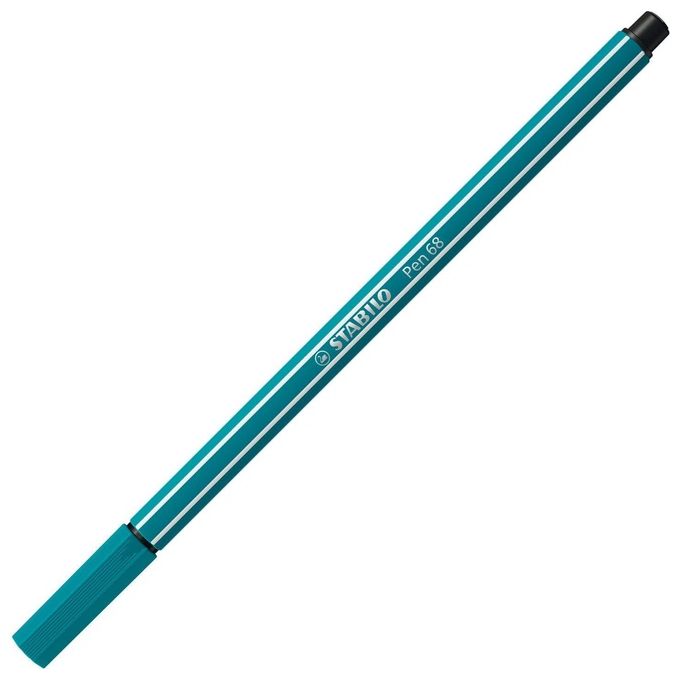 STabilo confezione 10Pz pen 68 blu Turchese