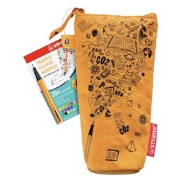 Fineliner - point 88 in Astuccio di Carta Resistente e Lavabile - 20 colori assortiti