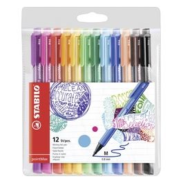 Fineliner Premium - pointMax - Astuccio da 12 - Colori assortiti