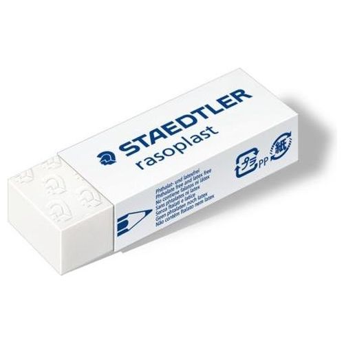 Staedtler Confezione 20 Gomma Bianca 65x23x13mm