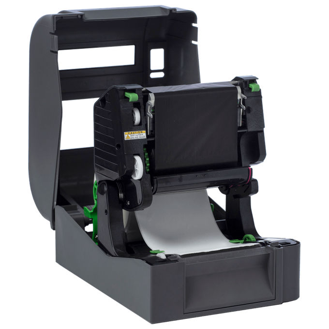 Brother TD4420TNF2 Stampante Desktop per Etichette 203 dpi Tecnologia Termica Diretta e Trasferimento Termico Interfacce LAN USB RS232 Cutter Incluso Software SafetyLabelPro colore Nero