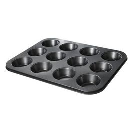 Stampo Muffin 12 Posti in Carbon Steel