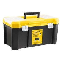 Cassetta Porta Attrezzi 1 Essential con Organizer Nero