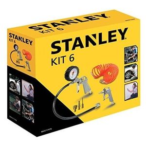 Stanley Kit 6 Pezzi Set Per Aria Compressa