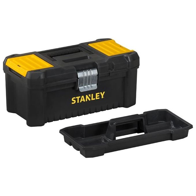 Stanley STST1-75518 Cassetta Portautensili Essential in Materiale Plastico 40,6x20,5x19,5cm