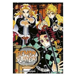 Star Comics Demon Slayer Libro da Colorare #03 Arancione