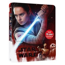 Star Wars: Gli Ultimi Jedi Steelbook 3D Blu-Ray
