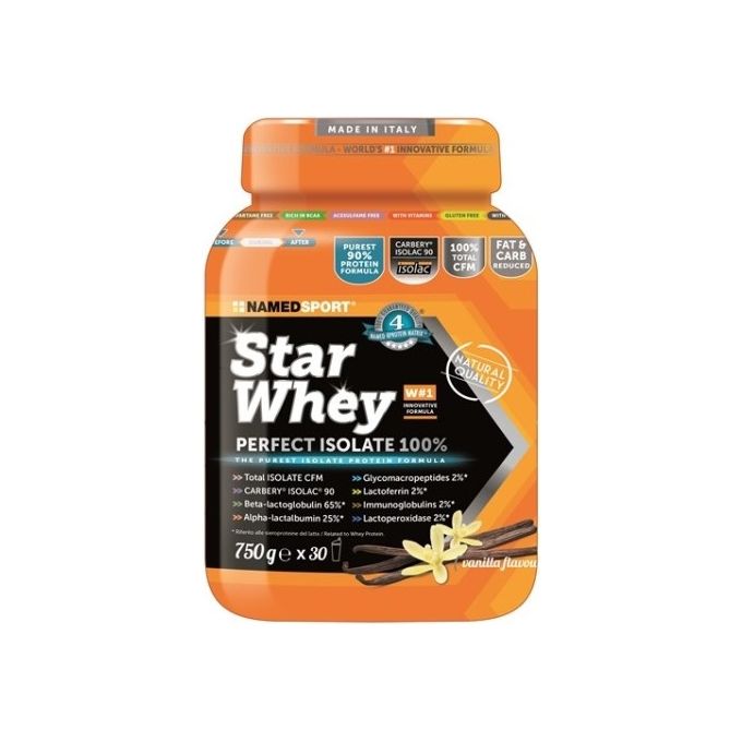 Star Whey Isolate sublime vanilla flavour - 750Gr