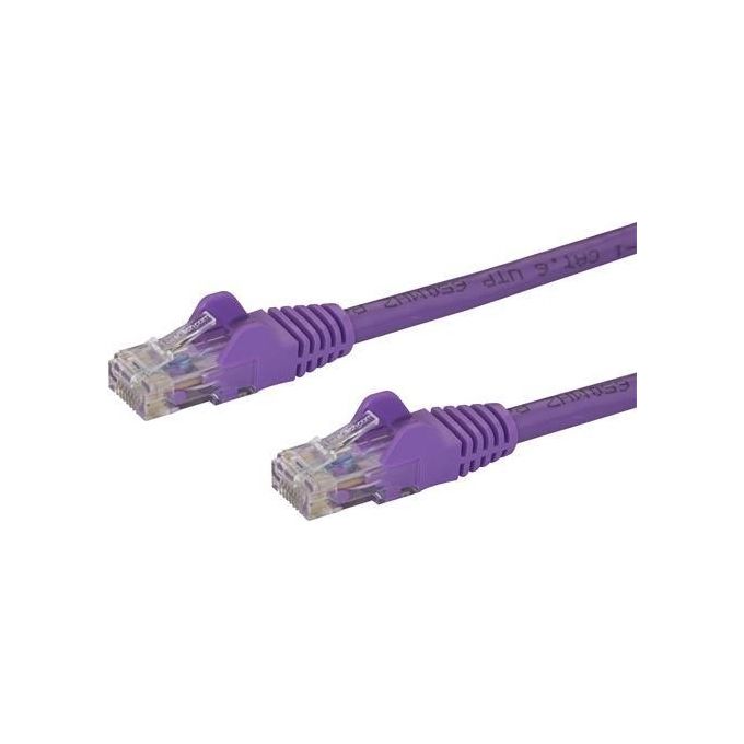 Startech 3m Viola cat6 Cavo Snagless Ethernet Cavo - utp