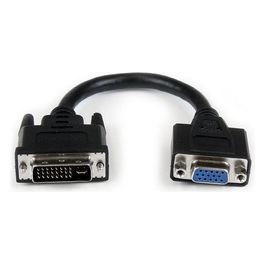StarTech Adattatore cavo DVI a VGA da 20 cm - DVI-I maschio a VGA femmina