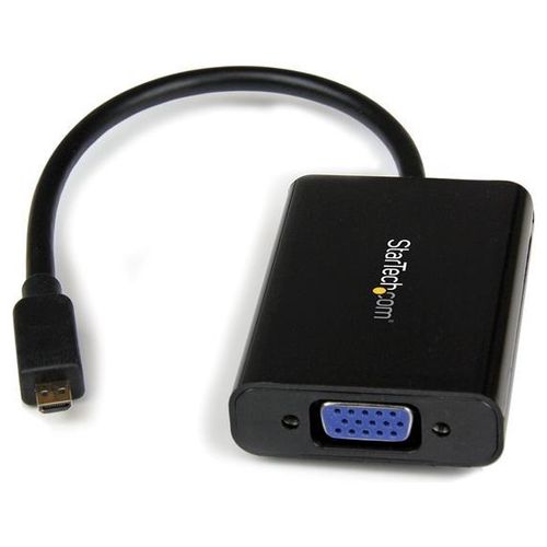StarTech Adattatore convertitore Micro HDMI® a VGA con audio per smartphone/ultrabook/tablet - 1920x1200