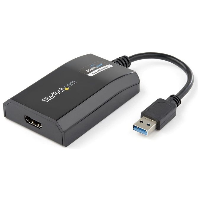 StarTech Adattatore convertitore USB 3.0 a HDMI 4K per MacÂ® & PC Scheda Video esterna DisplayLinK HD 1080p