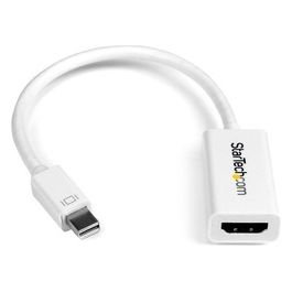 StarTech Adattatore mini DisplayPort™ a HDMI® 4k a 30Hz - Convertitore attivo  mDP 1.2 a HDMI 1080p per Mac Book Air® / Mac Book Pro® - Bianco