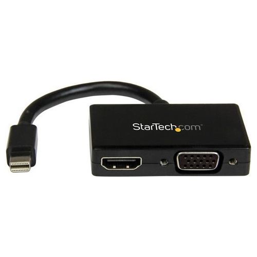 StarTech Adattatore Mini DisplayPort a HDMI e VGA Convertitore audio/video da viaggio mDP 2 in 1 1920x1200 / 1080p