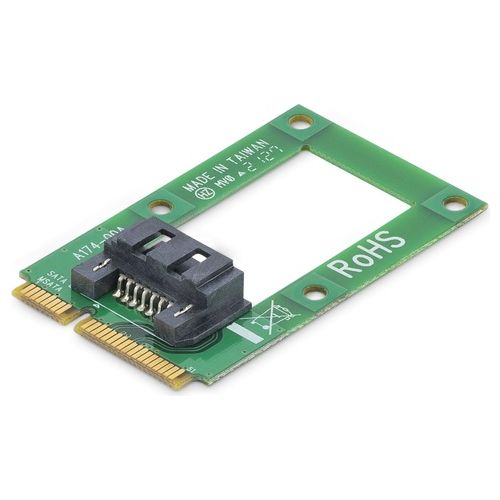 StarTech Adattatore mSATA a HDD / SSD SATA – Scheda convertitore Mini SATA a SATA