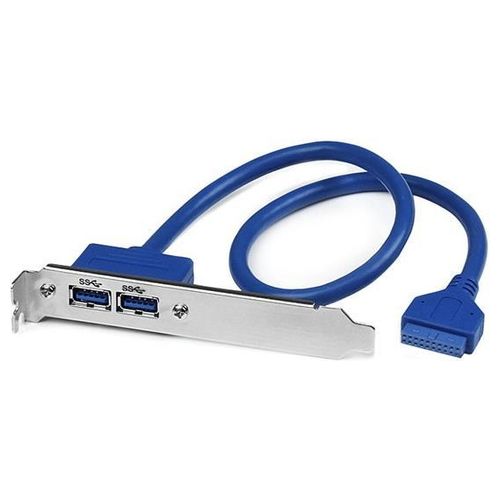 StarTech Adattatore piastra slot USB 3.0 A femmina 2 porte