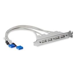 StarTech Adattatore piastra slot USB A femmina 4 porte