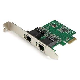 StarTech Adattatore Scheda di Rete Ethernet Gigabit PCI express PCIe NIC a 2 porte RJ45 da 1 Gbps