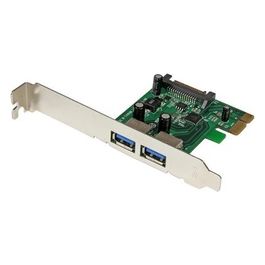 StarTech Adattatore scheda SuperSpeed USB 3.0 con 2 porte PCI Express (PCIe) con UASP - Alimentazione SATA