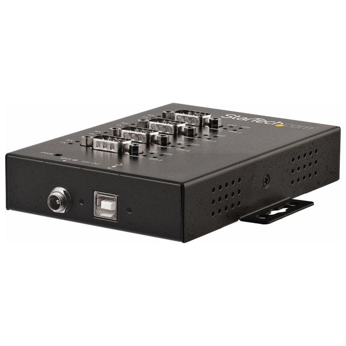 Startech Adattatore Seriale Industriale RS-232-422-485 a 4 Porte Usb Protezione ESD 15kV