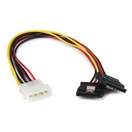 StarTech Adattatore splitter cavo di alimentazione Y LP4 a 2 SATA latching da 30 cm - Molex 4 pin a dual SATA