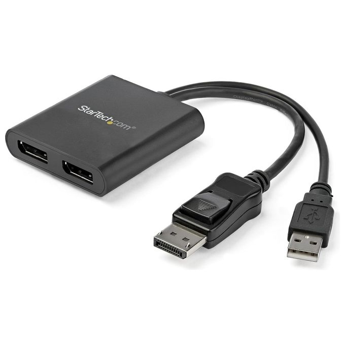 Startech adattatore splitter mst hub - displayport a 2 porte displayport