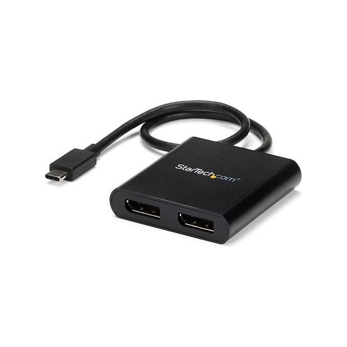 Startech Adattatore Splitter Mst Hub Usb-C a 2 Porte Displayport