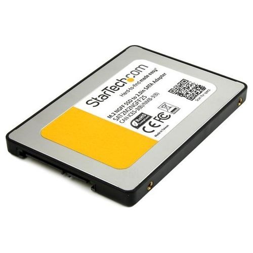 StarTech Adattatore SSD M.2 a 2,5'' SATA III Convertitore NGFF Disco rigido a stato solido SSD con custodia protettiva