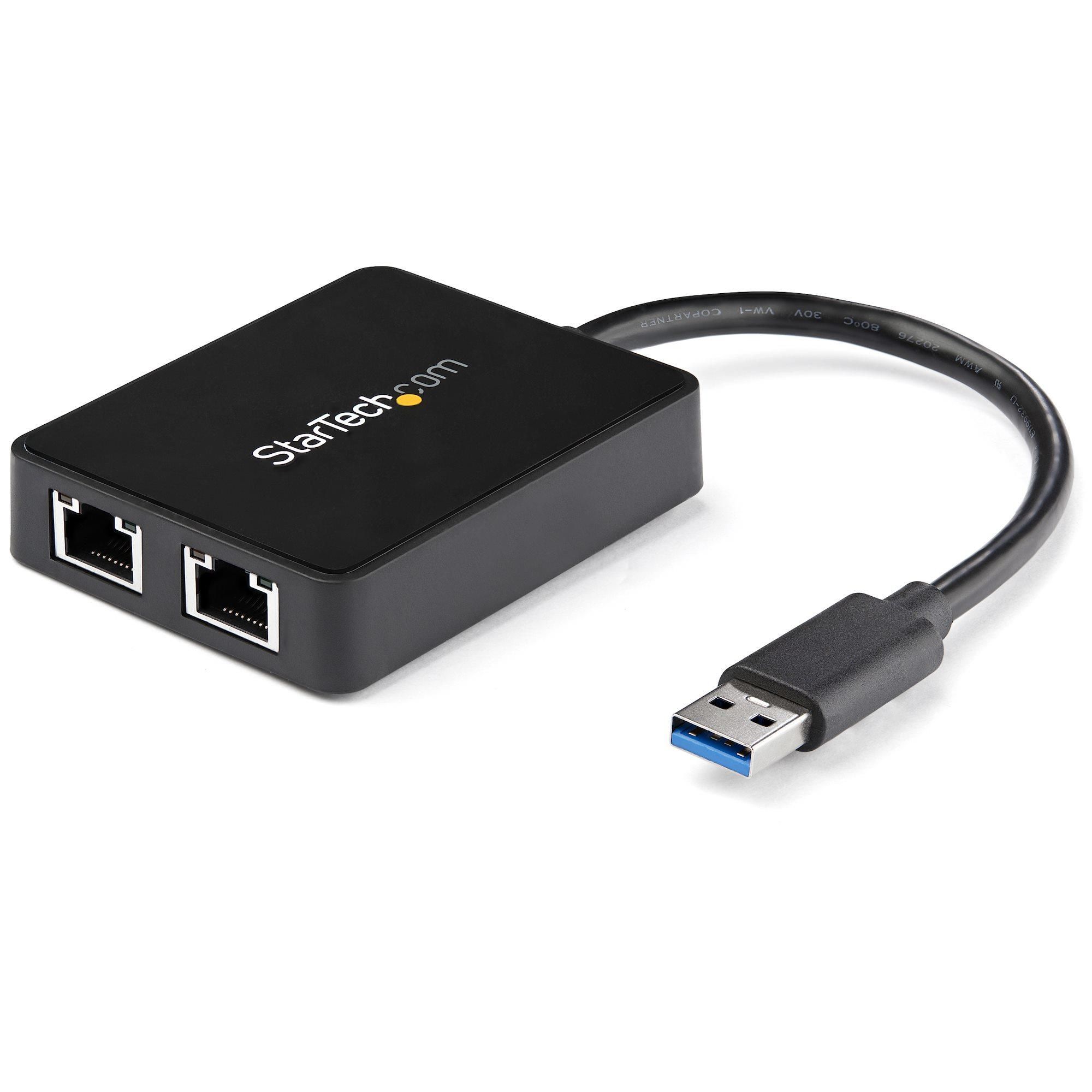 StarTech Adattatore USB 3.0 a doppia porta Ethernet Gigabit