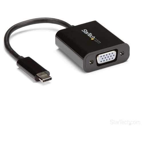 StarTech.com Adattatore USB-C a VGA - Convertitore Video USB 3.1 type-C a VGA - 1080p - Nero