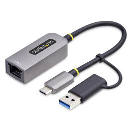 Startech Adattatore Usb-C Ethernet 10 100 1000Mbps Grigio