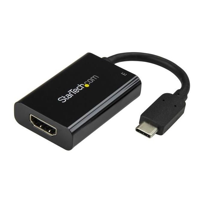 Startech Adattatore video USB-C a HDMI con Power Delivery - 4k 60Hz