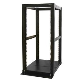StarTech Armadio server rack a giorno 25U a 4 staffe e profondità regolabile