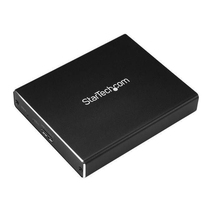 StarTech Box Esterno Usb 3.1 10Gbit/s a 2 Slot Enclosure M.2 Ngff Ssd Sata Raid