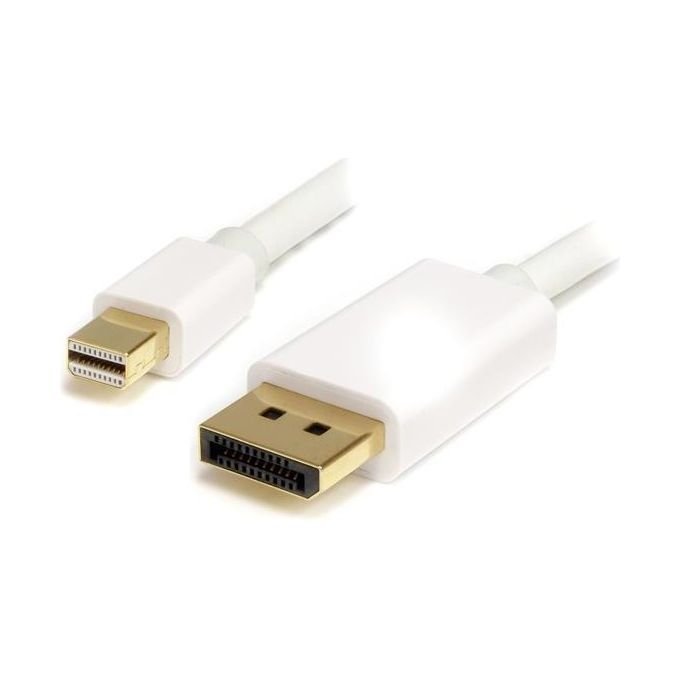 StarTech Cavo adattatore Mini DisplayPort⌐ a DisplayPort bianco 2 m - M/M