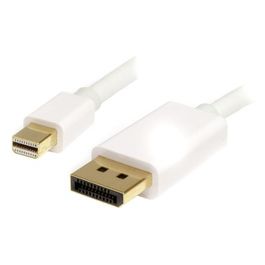 StarTech Cavo adattatore Mini DisplayPort® a DisplayPort bianco 2 m - M/M