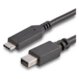 Startech Cavo Adattatore Mini DisplayPort a Usb-C da 1,8mt 4K 60Hz Nero