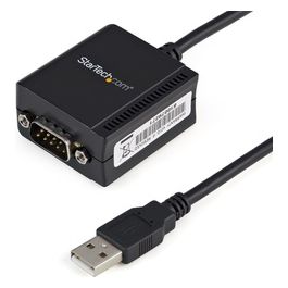 StarTech Cavo adattatore RS-232 USB FTDI a seriale 1 porta, con interfaccia COM