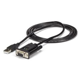 StarTech Cavo adattatore seriale DCE 1 porta USB a RS232 DB9 null modem con FTDI