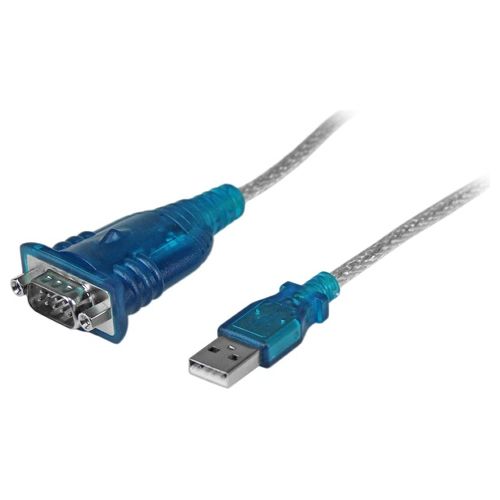 StarTech Cavo adattatore seriale USB a RS232 DB9 1 porta - M/M