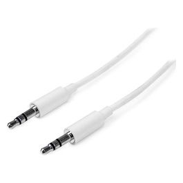 StarTech Cavo audio stereo slim da 3,5 mm bianco 3 m - M/M