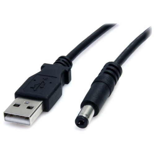 StarTech Cavo a barilotto USB a tipo M 2 m - Cavo CC USB a 5,5 mm 5 V