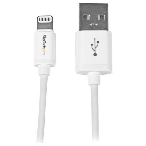 StarTech Cavo connettore lightning a 8 pin Apple® bianco a USB da 1m per iPhone / iPod / iPad