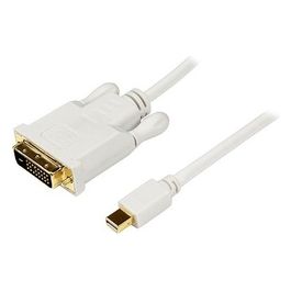 StarTech Cavo convertitore adattatore Mini DisplayPort® a DVI da 1,8 m - Mini DP a DVI 1920x1200 - Bianco