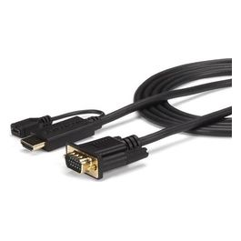 Startech Cavo Convertitore Attivo Hdmi a Vga M/M 1920x1200/1080p da 1,8mt