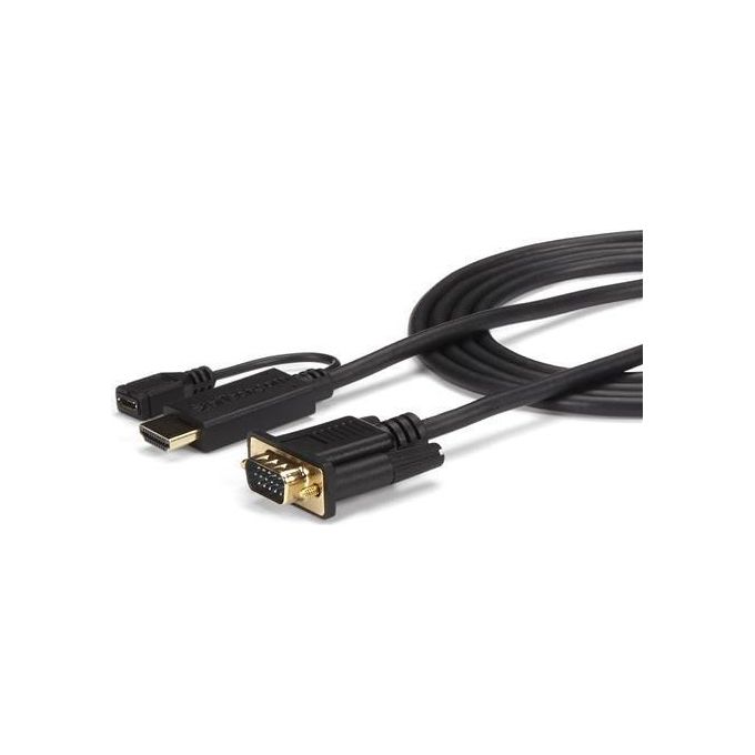 Startech Cavo Convertitore Attivo Hdmi a Vga Adattatore Hdmi a Vga M-M 1920x1200-1080p da 91cm