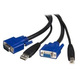 StarTech Cavo KVM USB 2 in 1, 1 m c.a.